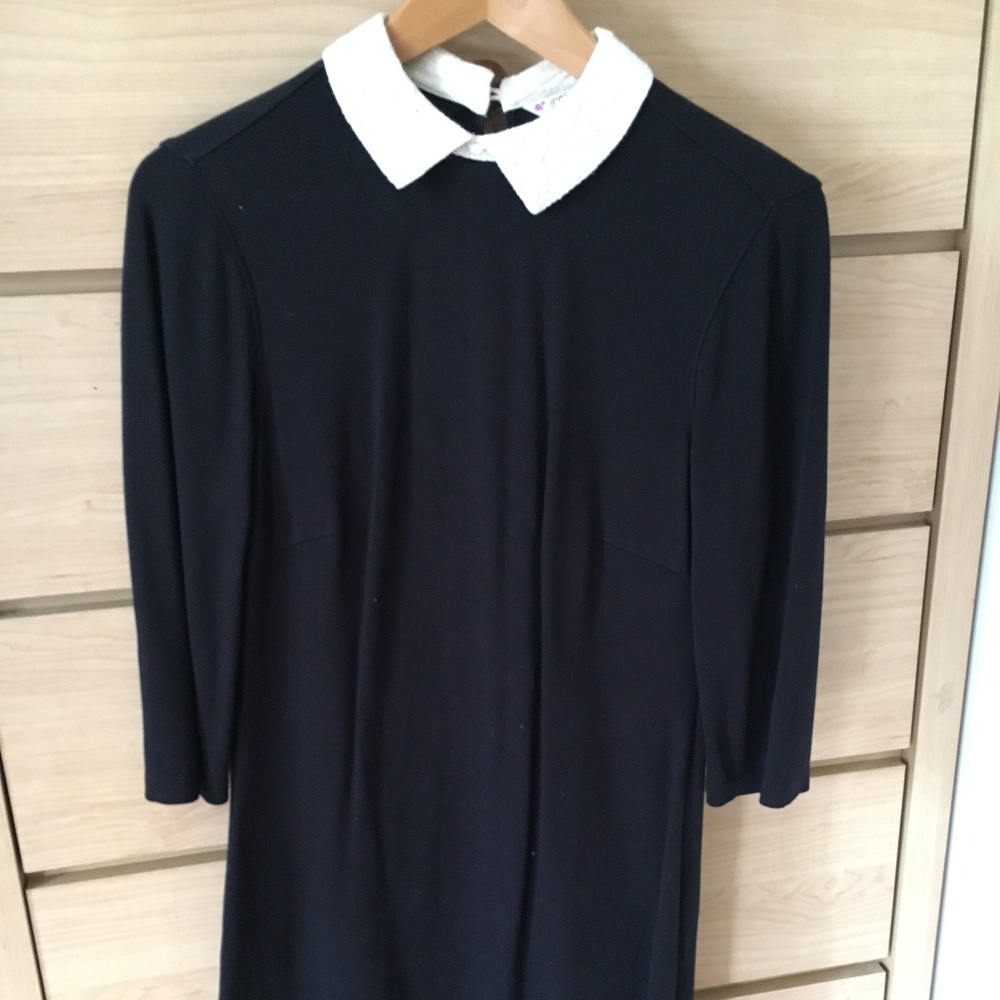 Original Penguin- black dress with white collars
